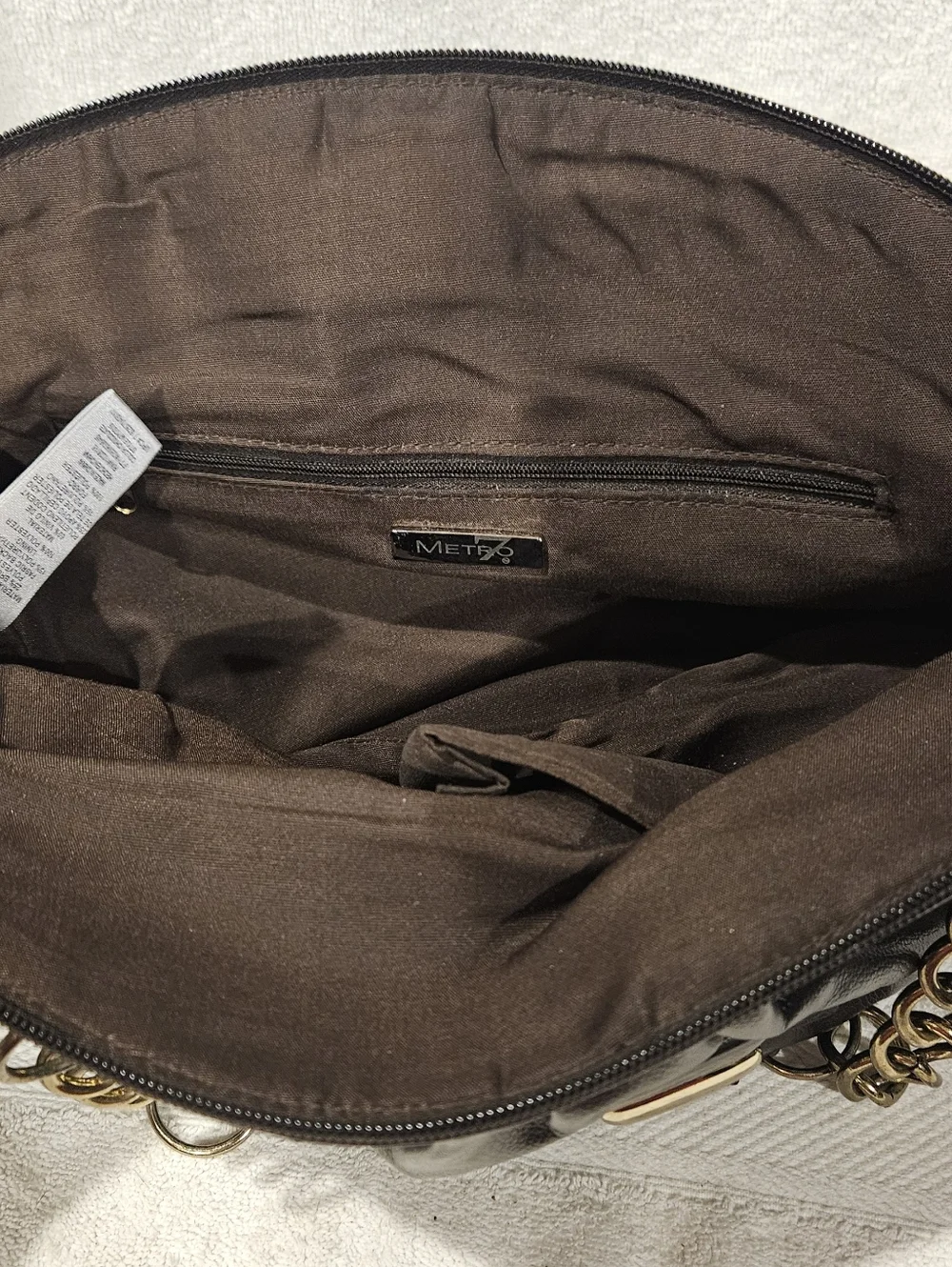 METRO 7 DARK BROWN PURSE